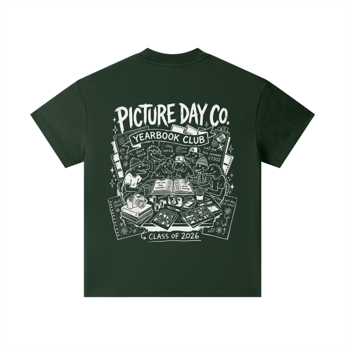 Picture Day Year Book Club Shirt