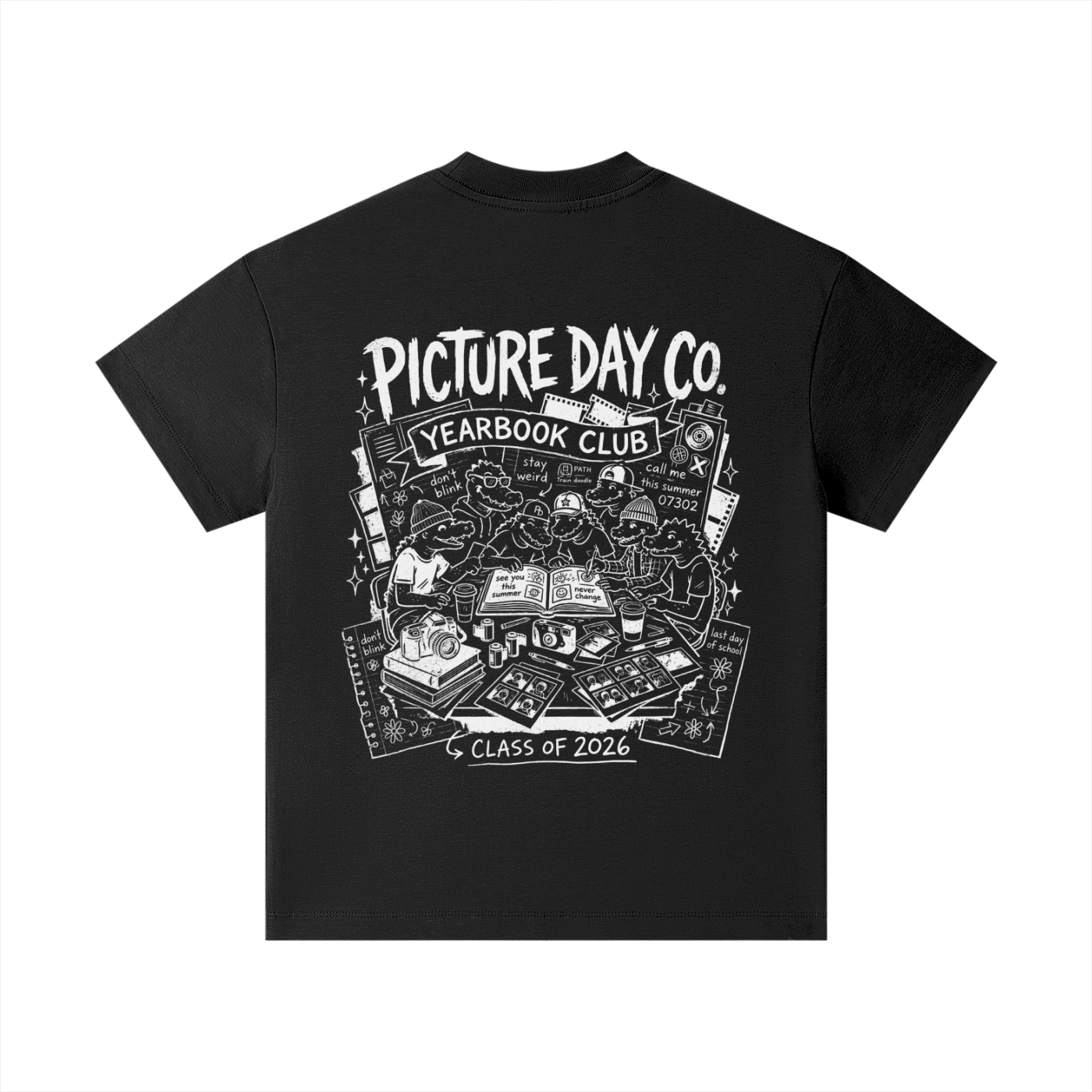 Picture Day Year Book Club Shirt