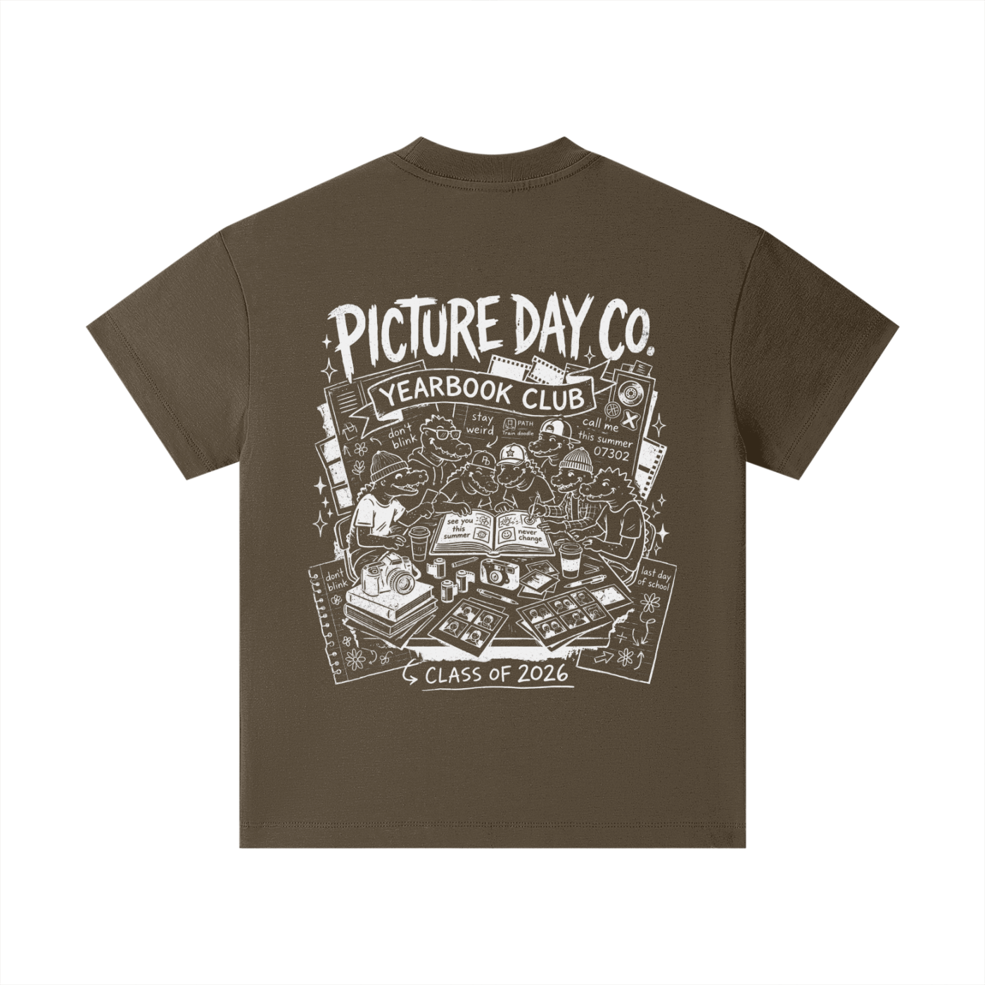 Picture Day Year Book Club Shirt